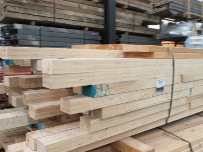 Quantity of 80 Timber LVL, 95 x 63mm, 900mm - 2400mm