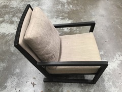 Simon timber frame arm chair - 5