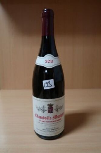 Domaine Ghislaine Barthod,Chambolle-Musigny Premier Cru Les Cras 2011 (1x 750mL)