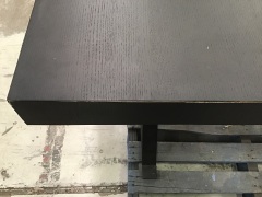 King 1600mm desk in black - 8