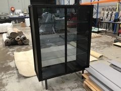 Stilts Glass Fronted Display Cabinet - 3