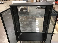Stilts Glass Fronted Display Cabinet - 7