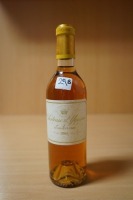 Chateau d'Yquem 1er Cru Classe Sauternes 2003 Half Bottle (1x 375ml),Valuation Price: $250