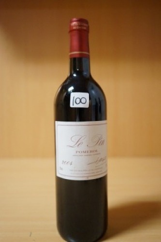 Le Pin Pomerol 2004 (1x 750mL),Valuation Price: $2,000