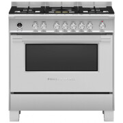 Fisher & Paykel - OR90SCG6X1 - 90cm Freestanding Dual Fuel Cooker - Stainless Steel