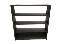 Max 5 tier bookshelf in black - 2
