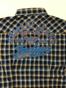 Armani Jeans - Slim Check Shirt with back design - Medium - 2