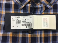 Armani Jeans - Slim Check Shirt with back design - Medium - 3
