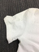 Versace Collection - White Vneck T Shirt - Medium - 4