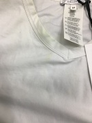 Versace Collection - White Vneck T Shirt - Medium - 5