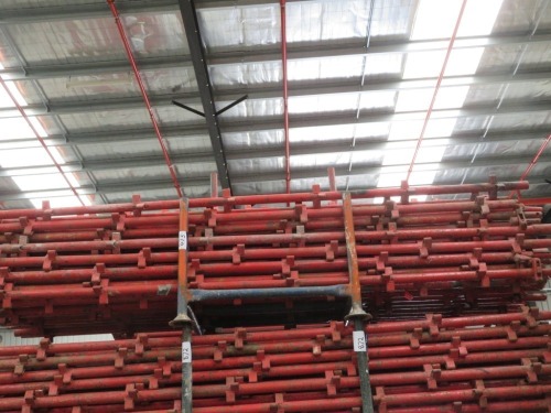 Quantity of 74 Quick Stage Scaffold in Stillage, Standard 6 Lug, Approx