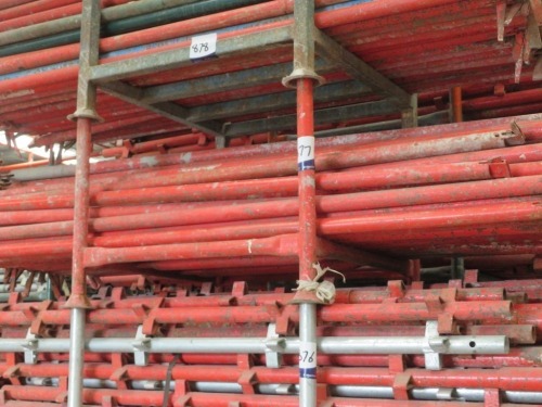 Quantity of 70 Quick Stage Scaffold in Stillage, Ledgers 2400mm L, Approx