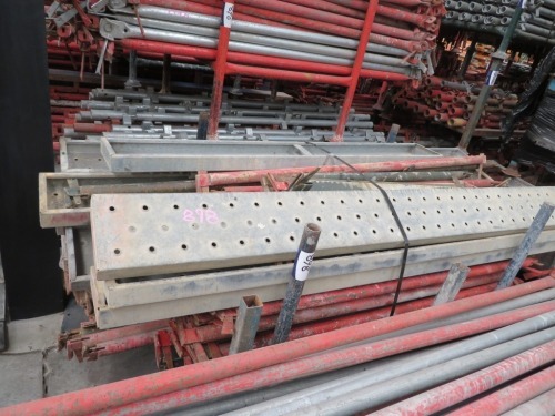 Quantity of Quick Stage Scaffold in Stillage Ledgers and Planks click for full description