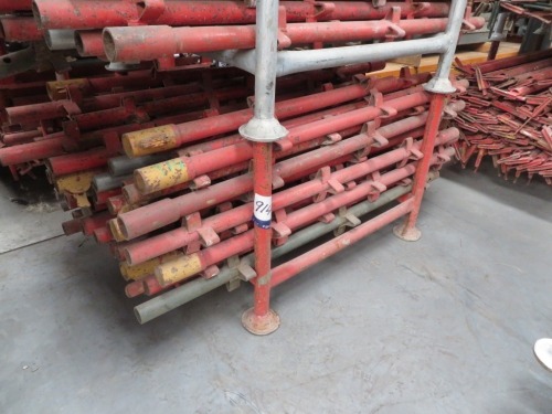 Quantity of 60 Quick Stage Scaffold in Stillage, Standard 3 Lug