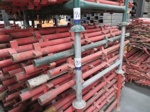 Quantity of 55 Quick Stage Scaffold in Stillage, Standard 3 Lug