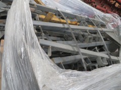 Stillage of Angle Iron 90 x 90 x 6 x 2400mm L, approx 40, Quantity of 40 C Channel 100 x 50 x 6 x 1600mm L