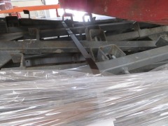 Quantity of 10 Steel Braces 2400mm L x 500mm at Base - 2