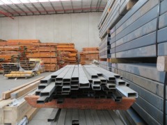 Quantity of 100 Gal Steel Tube 50 x 25 x 1300mm + - 3