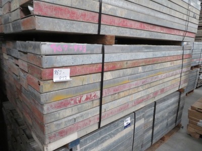 Quantity of 50 Gal Scaffold Planks 2400mm L