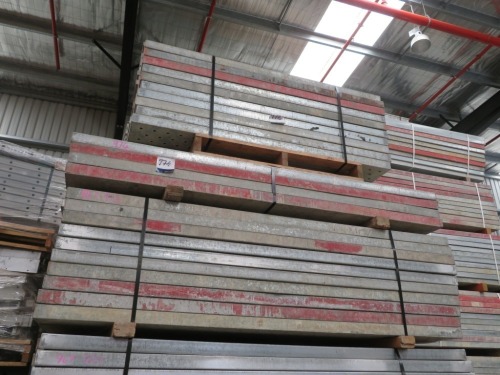 Quantity of 20 Gal Scaffold Planks, 2400mm L