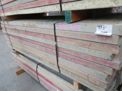 Quantity of 40 Gal Scaffold Planks, 2400mm L