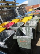 Quantity of 30 Wheelie Bins, 240 Litre, some with Emergency Spill Response, others for Rubbish - 3