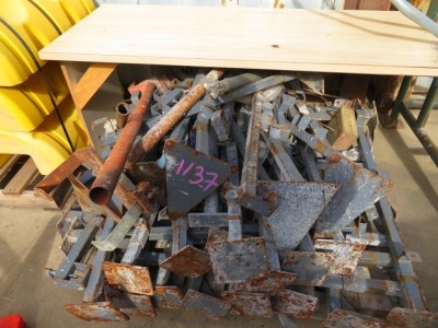 Quantity of 40 plus Handrail Uprights on Pallet