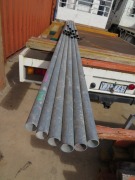 Gal Pipe 50mm Dia up to 6500mm L, 6 x 6500mm L & 14 x 2100mm L