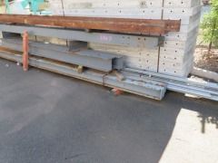 Assorted Steel H Beams, Angle Tube, various sizes up to 5.5m L