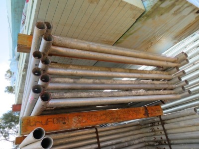 Quantity of 9 Scaffold Frames, 2100mm L x 1200mm W