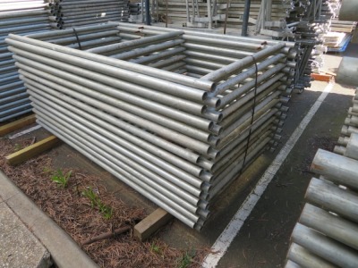 Quantity of 27 Scaffold Frames, 2100mm L x 1200mm W