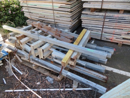 Various Scaffold Items on Pallet (Refer to Photo)