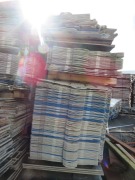 Quantity of 150 Scaffguard Panels, Containment Systems, some cuts, Panel size: 8400 x 100mm H - 2