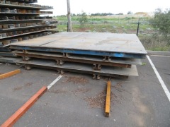 Quantity of 3 Shutters for Building Industry, 3400 x 3200mm