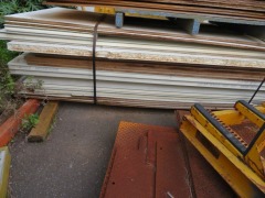 Quantity of 7 Cool Room Panels, assorted up to 2700mm - 3