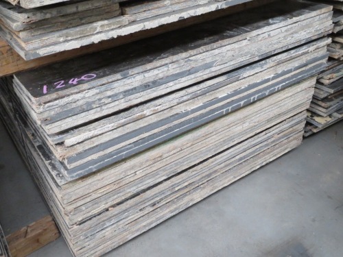 Quantity of 1 Pack of Formwork Ply, 1800 x 1200mm, 38 x Sheets