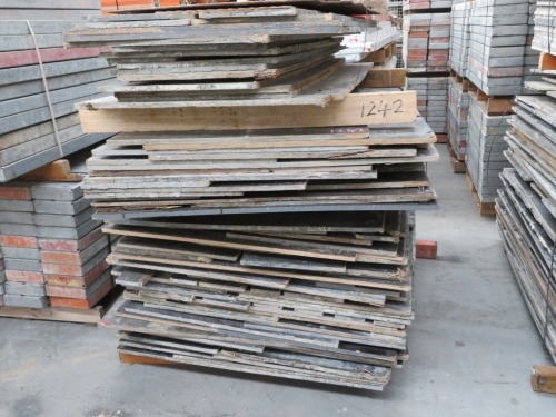 Quantity of 1 Pack of Formwork Ply, Part Sheets & Some Full Sheets, 60 x Sheets