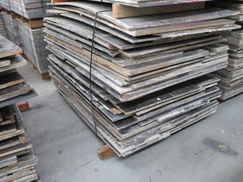 Quantity of 1 Pack of Formwork Ply, Part Sheets & Some Full Sheets, 50 x Sheets