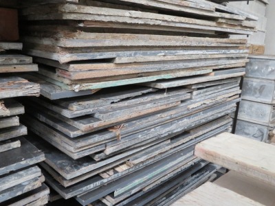 Quantity of 1 Pack of Formwork Ply, Part Sheets & Some Full Sheets, 30 x Sheets