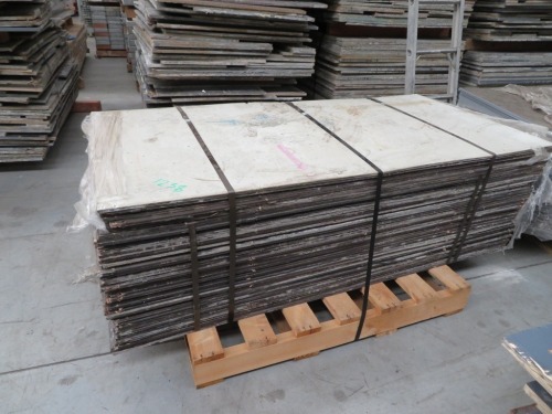 Quantity of Used Pan Boards, 1785 x 885 x 8mm approx