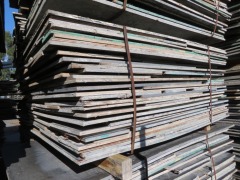 Quantity of 3 Packs of Formwork Ply, 1800 x 1200mm, with some Shorts - 4