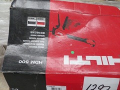 Pallet containing Fasteners, Bolts, Screws & Nuts, Hilti Dispenser HDM500 - 5