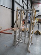 Aluminium Platform, missing Base, 900 x 200 x 2000mm H - 3