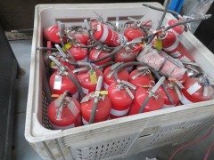 Plastic Storage Tub & Fire Extinguishers, 1160 x 1160 x 780mm H - 2