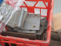 Quantity of Concrete Funnel, Bolts, Nuts, Screws, Tape & Assorted Hardware - 6