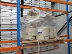 Pallet of Used Hot Water Units, Rheem