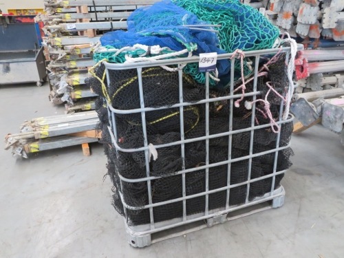 Steel Crate with Safety Netting