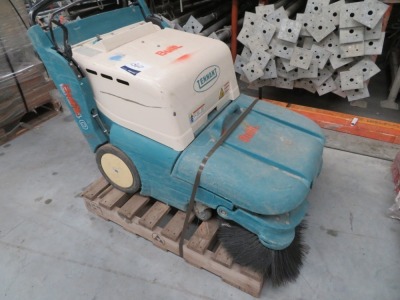 Tennant Floor Sweeper, 3640, 324HRS. Condition Unknown