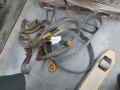 Quantity of Assorted Lifting Equipment including Sling, Chain & Wire - 2