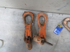 Pair of Concrete Slab Lifters, 7 Ton